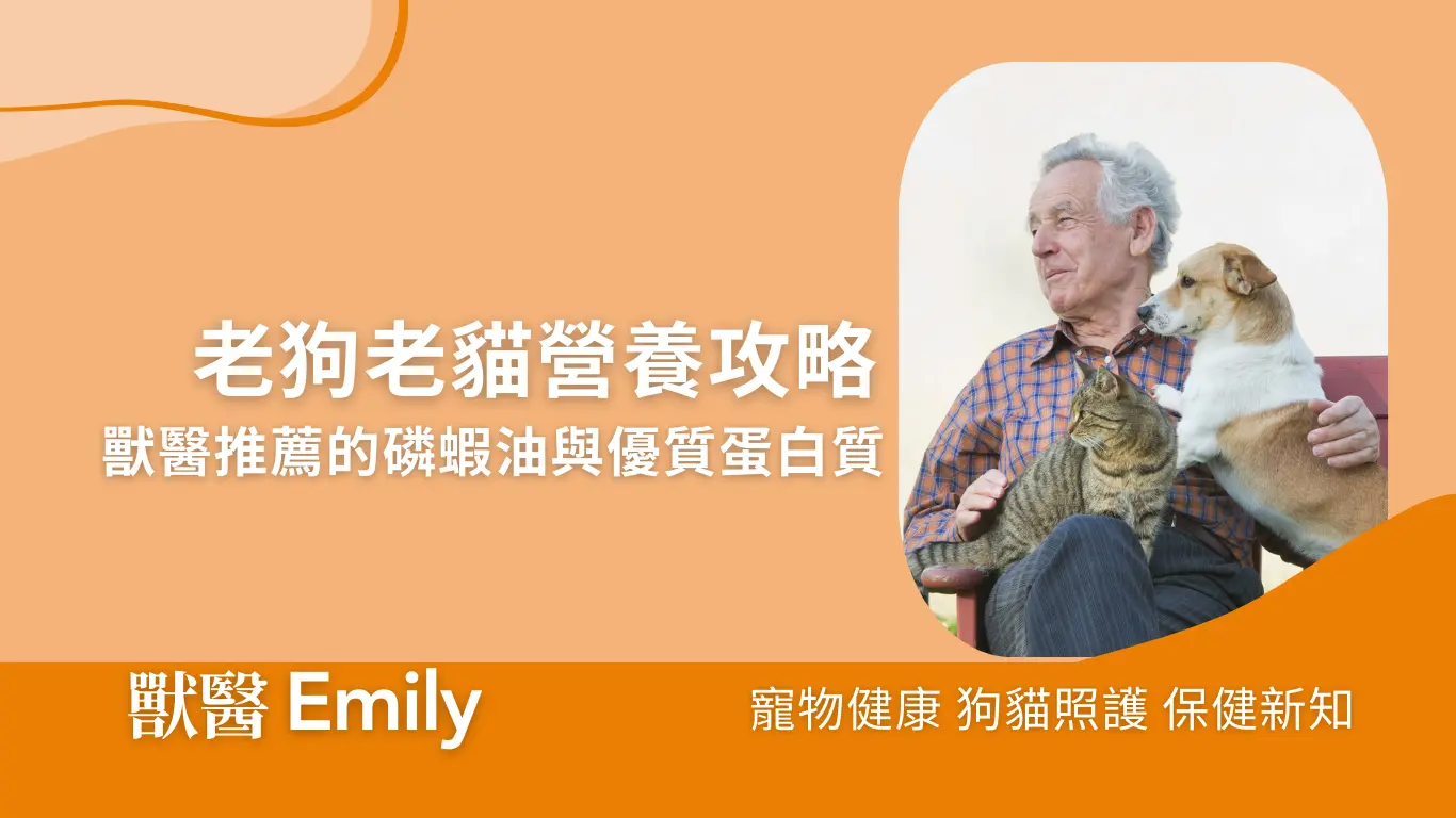 老狗老貓營養攻略獸醫照護指南