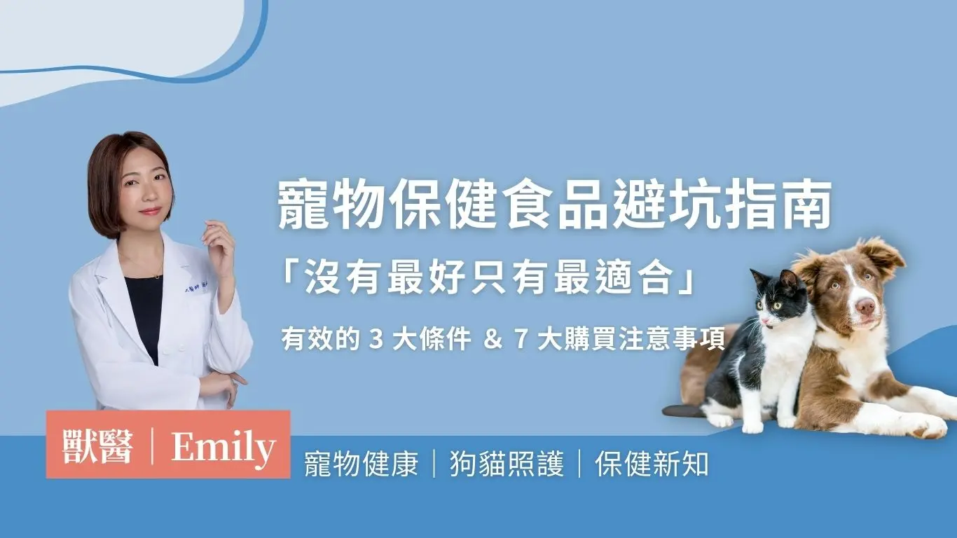 寵物保健食品文章首圖